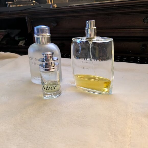 ⬇️PD⬇️BURBERRY, DOLCE & GABBANA, CARTIER PERFUMES (NOT FULL BOTTLES) - Picture 3 of 7